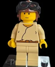 LEGO Star Wars Anakin Skywalker (aviator cap) Minifigure From Set 7141 I01