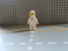 LEGO Classic White Spacan Minifigure READ DESCRIPTION