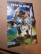 Lego Bionicle Mahri Toa Hewkii Instruction Manual No Bricks Wear 8912