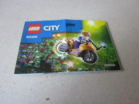 Lego City Building Instructions Instruction Stuntz Flywheel 60309
