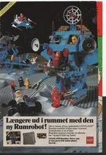 LEGO ADVERTISING INSERTS #  2-1024 # SPACE # 1984 #