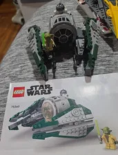 Lego Star Wars: Clone Wars Yoda's Jedi Starfighter 75360 w/ Minifigures Manual