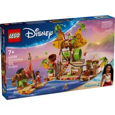 LEGO Disney Moana 2 Kakamora Barge Set 43258 572 Pieces New Sealed