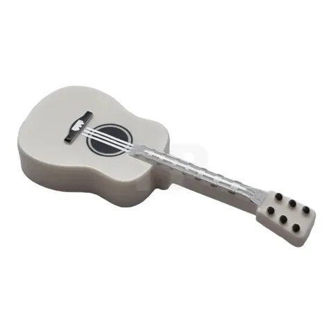 LEGO MINIFIGURE UTENSIL ACOUSTIC GUITAR (1 PCS) CHOOSE YOUR COLOR 25975!!