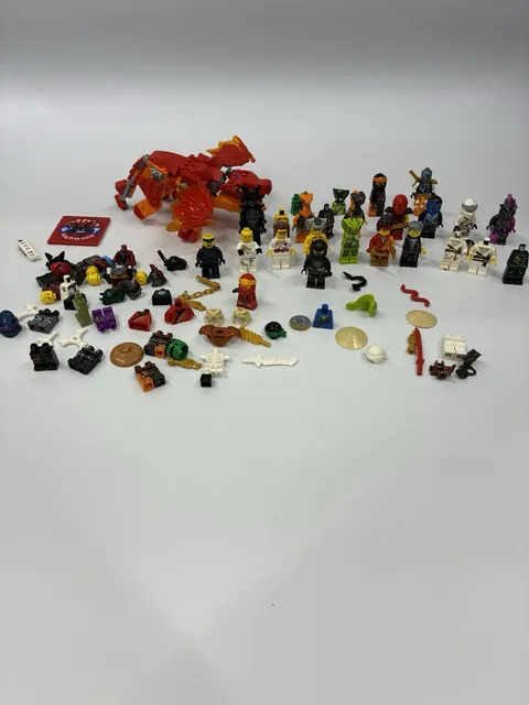Lego Ninjago Minifigure And Accessory Lot rare but used