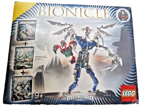 LEGO Bionicle Ultimate Dume 10202 100% Complete With Box And Instructions Metru