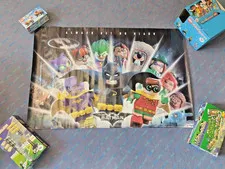 LEGO Batman Movie Promotion Poster Advertisement Merch RARE 70907 70914 Display