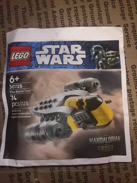 LEGO Star Wars 30728 The Razor Crest Polybag Mandalorian Grogu Mini Build NEW