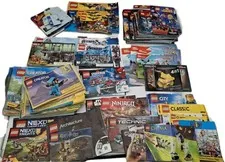 118 Lot LEGO Instruction Manuals Super Heroes Creator Batman Avengers Construx