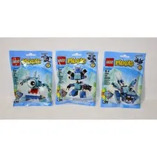 3 LEGO Sealed Mixels Series 5 41539 Krog 41540 Chilbo 41541 Snoof Polybags READ