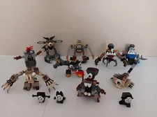 Lot of 12 Complete and Incomplete Lego Mixels Nixels Sets Replacement Parts