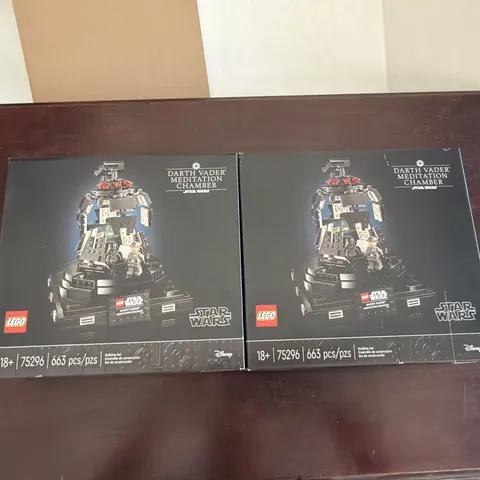 Lot of LEGO Star Wars: Darth Vader Meditation Chamber (75296) x2