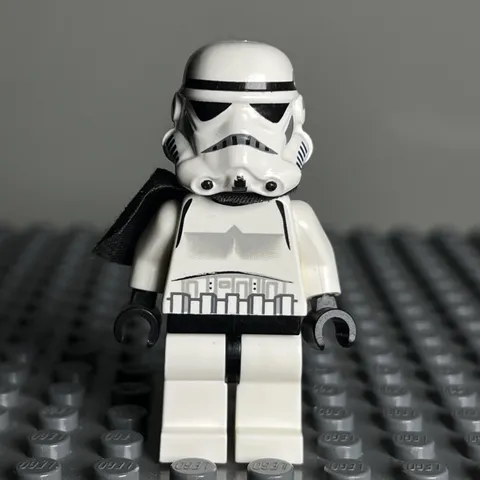 LEGO sw0271 Sandtrooper Black Pauldron minifigure from Star Wars 8092 Lot - 3H