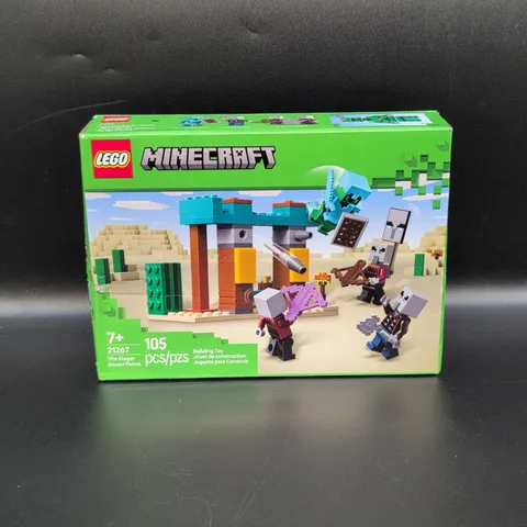 LEGO Minecraft  21267 The Illager Desert Patrol Building Toy