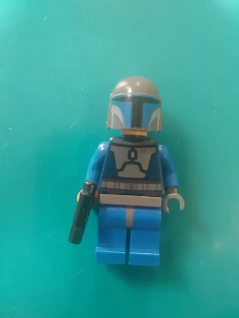 2 LEGO MINIFIG STAR WARS CLONE WARS - MANDALORIAN DEATH WATCH WARRIOR 