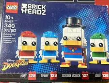 LEGO BrickHeadz DuckTales Scrooge McDuck Huey Dewey & Louie 40477 340pcs