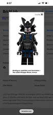 LEGO NINJAGO Lord Garmadon Minifigure njo364 The LEGO Ninjago Movie Armor