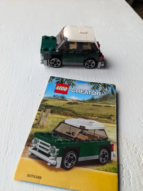 LEGO Creator 40109 Mini Cooper - COMPLETE with Instructions, No Polybag