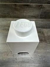 Genuine Lego Single Stud White Storage Box Perfect For Small Pieces Figures
