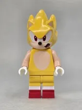 Lego Super Sonic son019 Sonic The Hedgehog Minifigure 16t