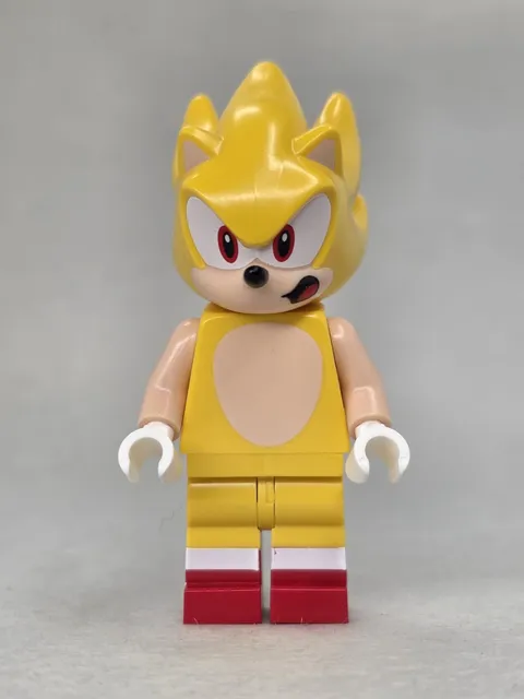 Lego Super Sonic son019 Sonic The Hedgehog Minifigure 16t