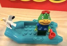 Lego Animal Crossing Kapp'n Minifigure With Accessories 