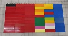 LEGO Duplo 2x4 Bulk Lot Of 60 Brick 2 x 4 x 1 JL14b