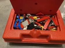 Vintage Red Lego Case Filled With 1980s/90s Lego