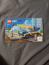 LEGO City 60324 Mobile Crane Manual Instruction Book ONLY No Bricks