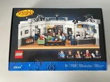 COMPLETE Used LEGO Ideas: Seinfeld 21328 All Minifigures Instructions + Box