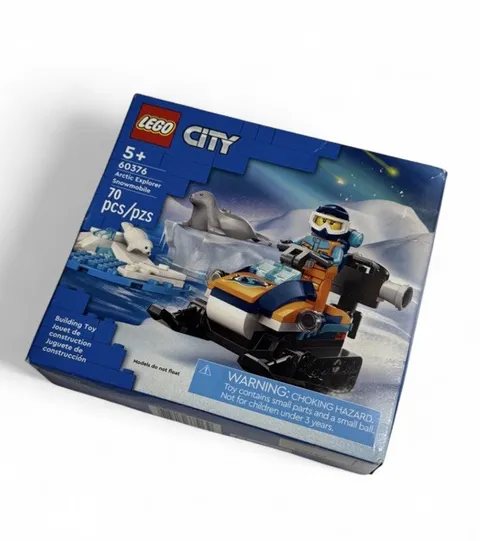 LEGO CITY: Arctic Explorer Snowmobile (60376) Brand New READ