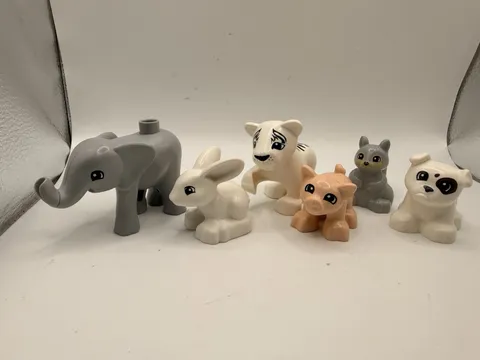 Lego Duplo, Lot of 6 Duplo Animal, Toy Bundle