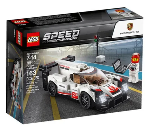 LEGO 75887 Porsche 919 Hybrid Speed Champions Racing Car Model