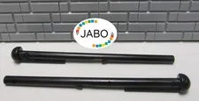 (G11/2/1) LEGO 2x15303 Arrow Black for Spring Shooter Cannon