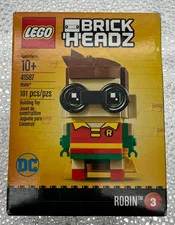LEGO BRICKHEADZ: Robin (41587) NEW and Sealed in Box 2017 Retired