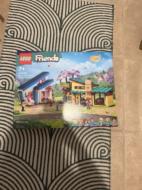 LEGO FRIENDS #42620 OLLY AND PAISLEY FAMILY HOUSES