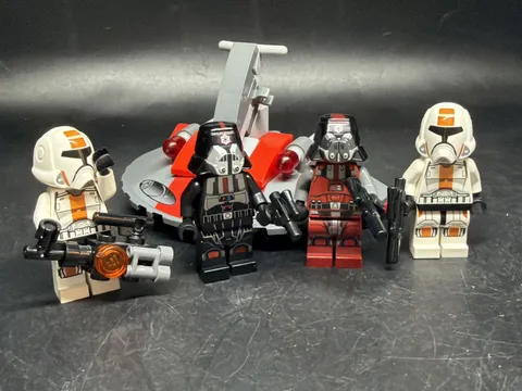 Lego 75001 Star Wars Republic Troopers Vs. Sith Troopers 100% Complete 