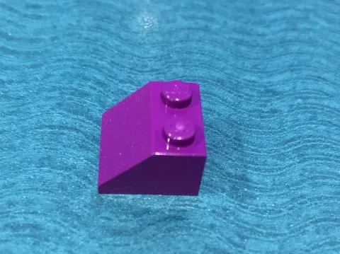LEGO PART 3039 2X2 45 DEGREE SLOPE BRICK MAGENTA