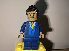 LEGO Jurassic World SIMON MASRANI Minifigure $0 Ship W/ Combined Ship!