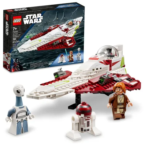 LEGO Star Wars OBI-Wan Kenobi's Jedi 10.32 x 7.52 x 2.4 inches, Multicolor