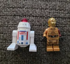 LEGO Star Wars C-3PO Minifigure Gold Protocol Droid with White Jet Pack