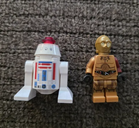 LEGO Star Wars C-3PO Minifigure Gold Protocol Droid with White Jet Pack