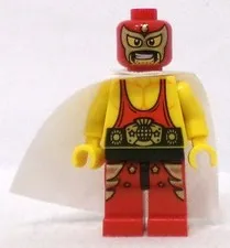 Lego The Lego Movie 70809 tlm022 El Macho Wrestler 2014 Minifigure