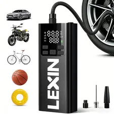 Lexin P5 Tire Inflator Portable Air Compressor 150Psi Electric Air Pump For Car