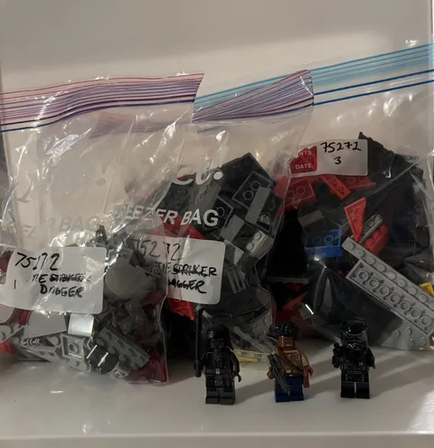RETIRED: LEGO Star Wars Sith TIE Fighter 75272 99% complete no box/inst See desc