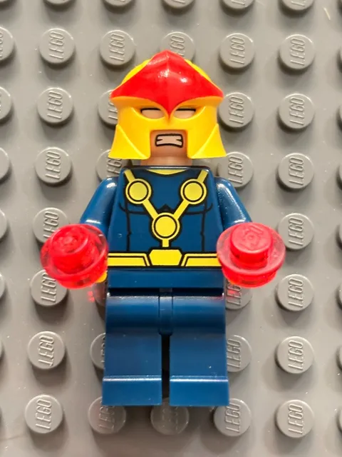 LEGO Marvel Super Heroes Nova Minifigure sh0051 from Set 76005 Authentic