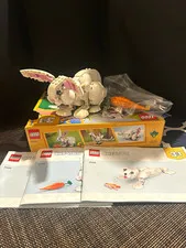 LEGO Creator 3-in-1 31133 White Rabbit 258pcs Complete Set w/ Box & Instructions