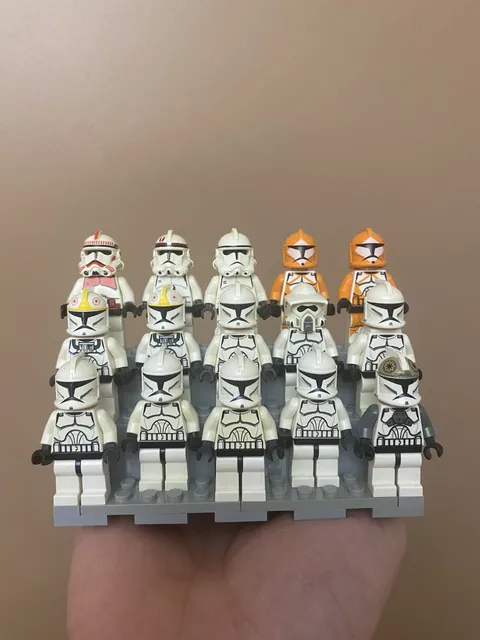 LEGO Star Wars Clone Trooper Minifigure Lot (Read Description)