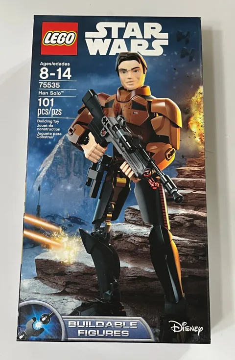 LEGO Star Wars: Han Solo (75535) Building Figure NEW in Box RETIRED SET