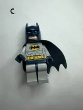 Lego Batman 6860 6857 Dark Blue Mask Cape (Type 1 Cowl) Super Heroes Minifigure 